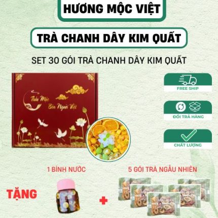 trà kim quất chanh dây