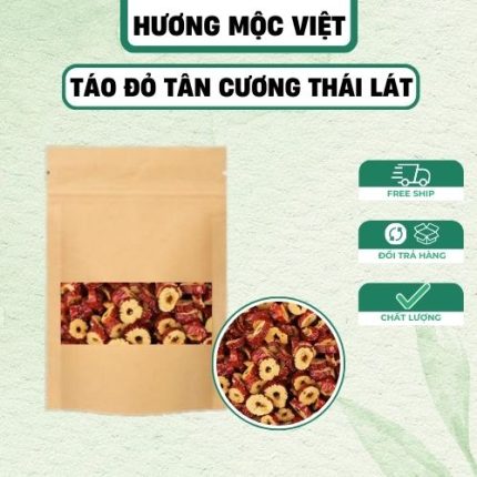 Táo đỏ tân cương thái lát